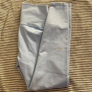 NWOT Alo 7/8 Airbrush Legging - Light blue XSmall